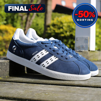 Q1905 Men's Sneaker Medal - Denim Blue/White
