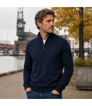 Q1905 Heren Trui Kralingen - Donkerblauw