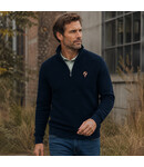 Q1905 Men's Sweater Woudrichem - Dark Blue