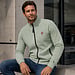 Q1905 Men's Cardigan Tinte DLX - Moss Green