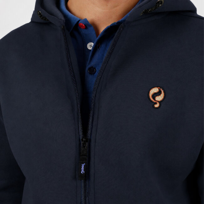 Men's Cardigan Velp DLX - Dark Blue