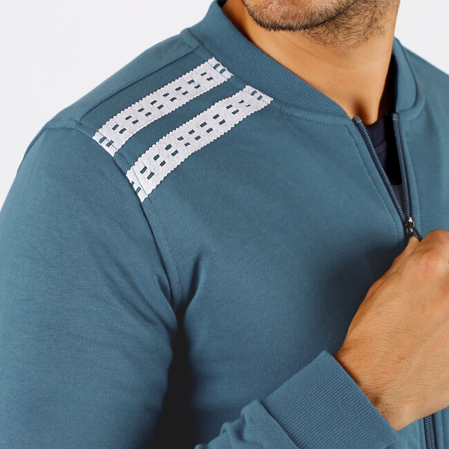 Heren Vest Tirns - Poederblauw