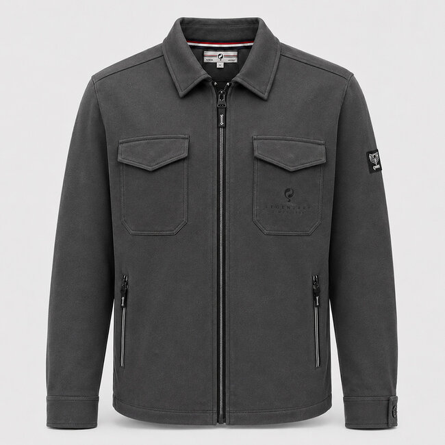 Heren Overshirt Ruinen - Antraciet
