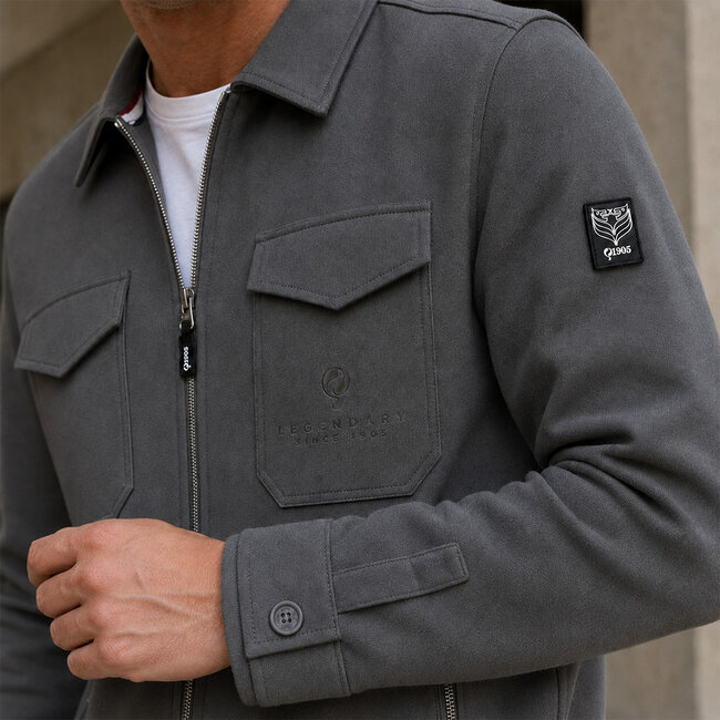 Men's Overshirt Ruinen - Anthracite