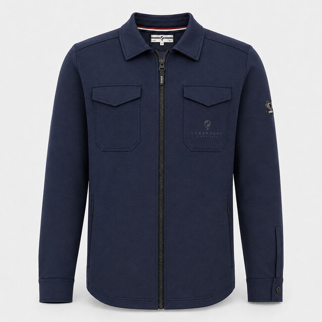 Heren Overshirt Ruinen - Nachtblauw