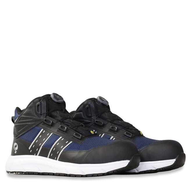 Werkschoen Sport Go Hoog - Blauw/ Zwart