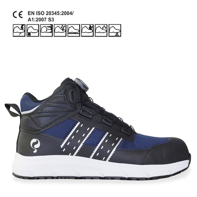 Sport Go High Work Shoe - Blue/Black