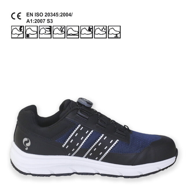 Sport Go Low Work Shoe - Blue/ Black