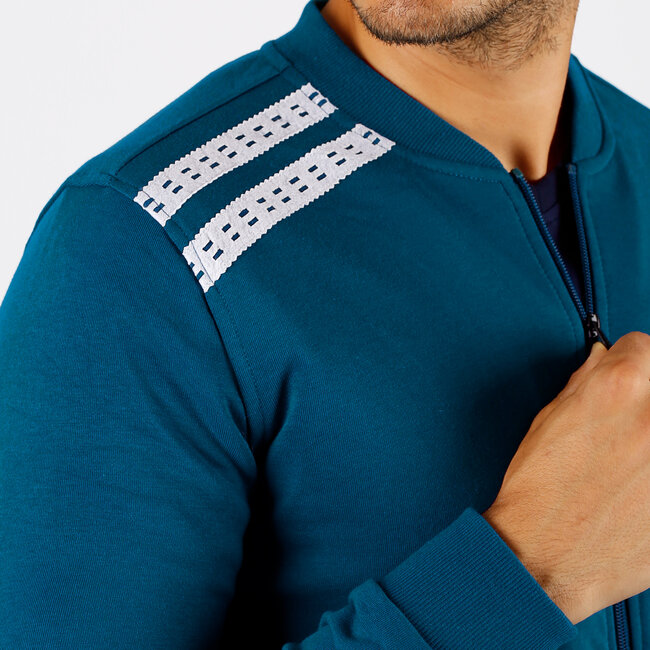 Men's Vest Tirns - Deep Blue