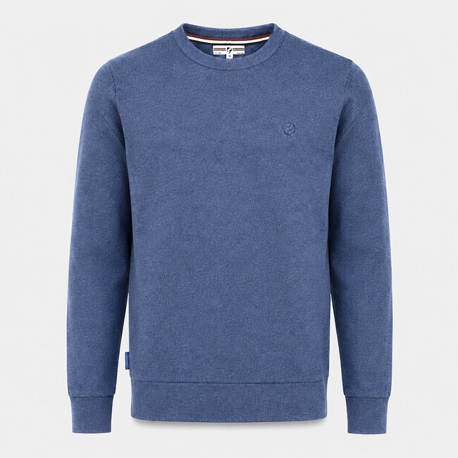 Heren Trui Maarn - Blauw Melange