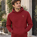 Q1905 Heren Sweater Epe - Cherry Rood