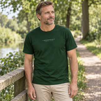 Q1905 Men's T-Shirt Exloo - Dark Green