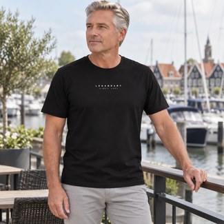 Q1905 Heren T-Shirt Exloo - Zwart