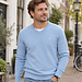 Q1905 Heren Trui Heemskerk  - Ochtendblauw