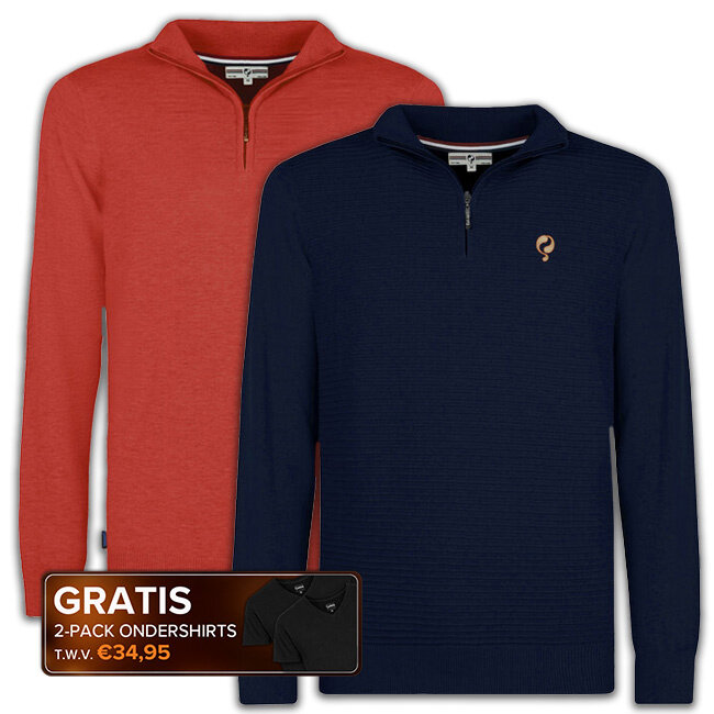 Voordeelset 2 – 2 Truien + Gratis Ondershirts