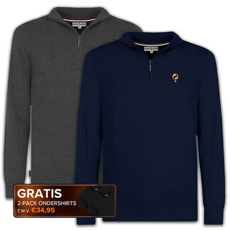 Q1905 Voordeelset 6 – 2 Truien + Gratis Ondershirts