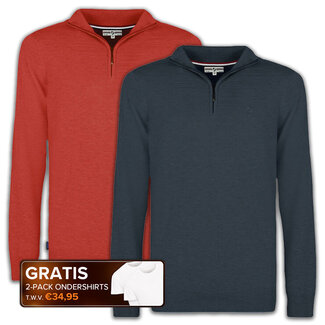 Q1905 Voordeelset 8 – 2 Truien + Gratis Ondershirts