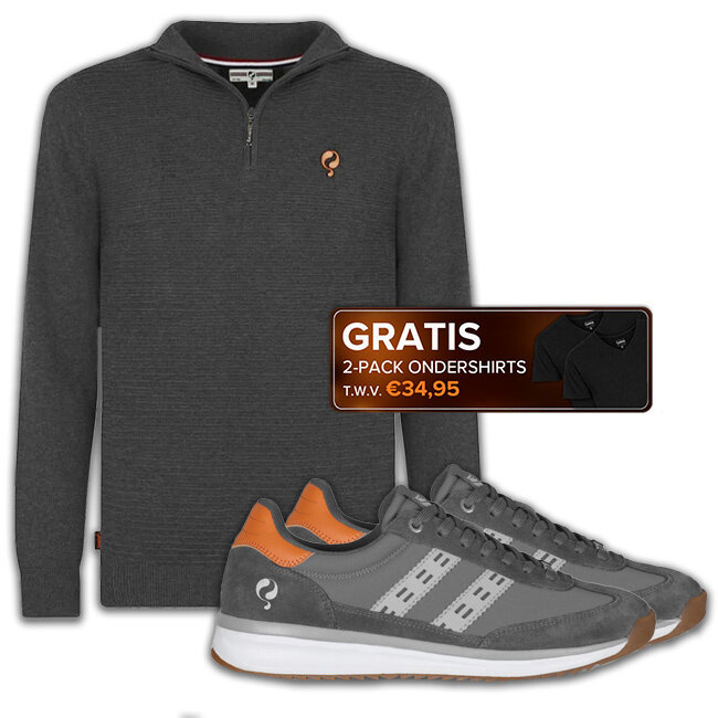 Voordeelset 11 – Trui & Sneakers + Gratis Ondershirts