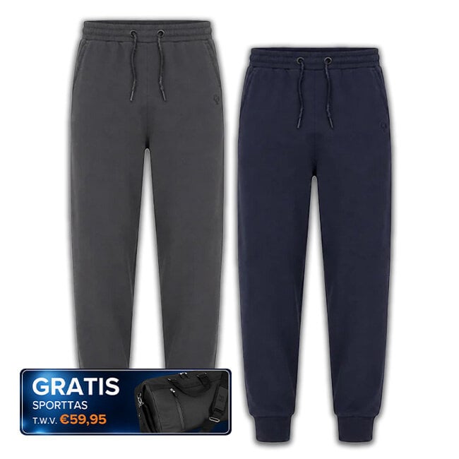 Voordeelset 17 – 2 Joggingbroeken + Gratis Reistas