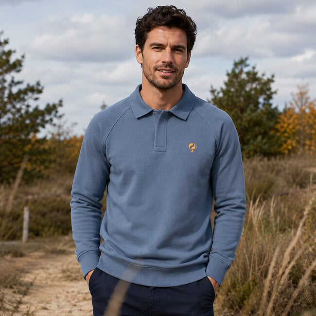 Q1905 Men's Sweater Vorden - Powder Blue