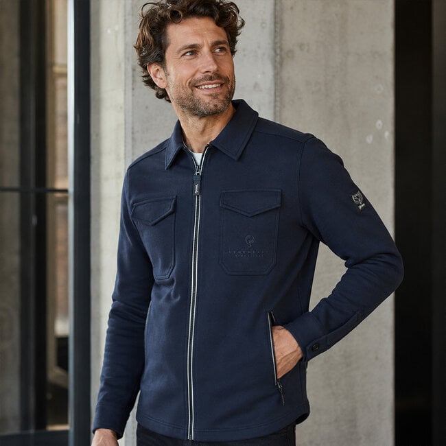 Men's Overshirt Ruinen - Night Blue