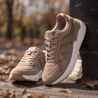 Q1905 Men's Sneaker Kampen - Taupe/ White