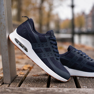 Q1905 Men's Sneaker Enkhuizen - Dark Blue/ White