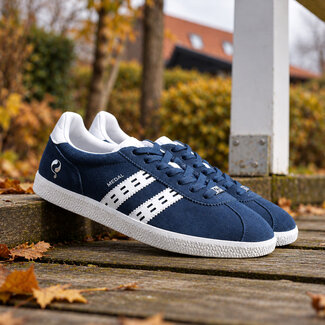 Q1905 Men's Sneaker Medal - Denim Blue/White