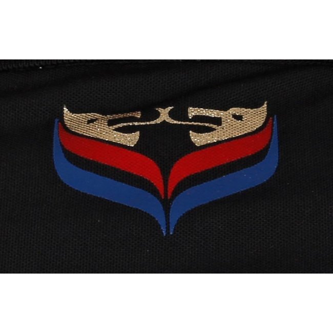 Men's Golf Polo JL Flag Black