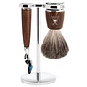 Muhle Scheerset Fusion Rytmo Essenhout (3-delig) Muhle Scheerset Fusion Rytmo Essenhout (3-delig)