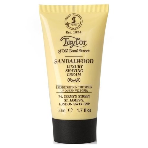 Taylor of Old Bond Street Scheercrème Sandalwood 50 ml Taylor of Old Bond Street Scheercrème Sandalwood 50 ml