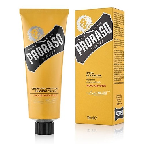 Proraso Scheercrème Wood & Spice 100 ml Proraso Scheercrème Wood & Spice 100 ml