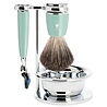 Muhle Scheerset Fusion Rytmo Mint Groen (4-delig) Muhle Scheerset Fusion Rytmo Mint Groen (4-delig)