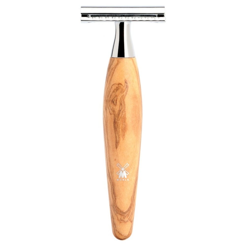 Muhle Double Edge Safety Razor Kosmo Olijfhout Mannenzaak.nl