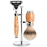 Muhle Scheerset Mach3 Purist Maserbirke (3-delig) Muhle Scheerset Mach3 Purist Maserbirke (3-delig)