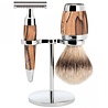 Muhle Scheerset Stylo Spalted Beech (3-delig) Muhle Scheerset Stylo Spalted Beech (3-delig)