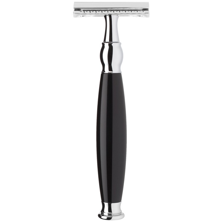 Muhle Double Edge Safety Razor Sophist Zwart Mannenzaak.nl