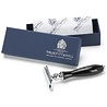 Truefitt & Hill Double Edge Safety Razor Wellington Zwart Truefitt & Hill Double Edge Safety Razor Wellington Zwart