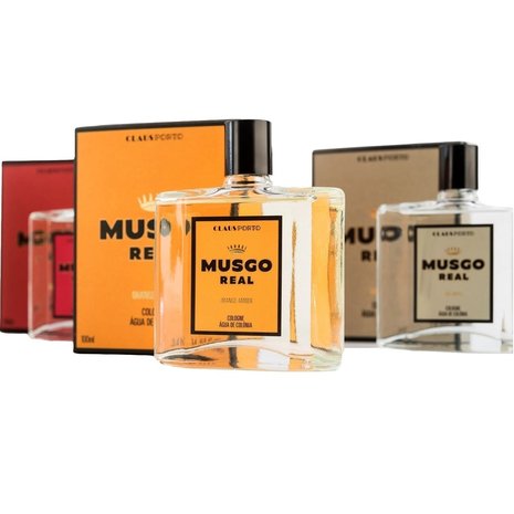 MUSGO REAL EAU DE COLOGNE, ORANGE AMBER