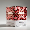 Claus Porto Geurkaars Chypre Cedar Poinsettia 270g Claus Porto Geurkaars Chypre Cedar Poinsettia 270g