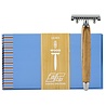 Fatip Safety Razor Olive Wood - Open Kam Fatip Safety Razor Olive Wood - Open Kam