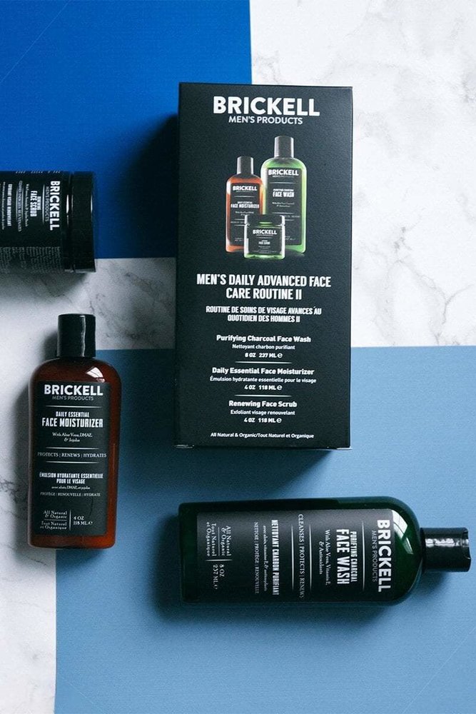 Brickell Men's Products Daily Advanced Face Care Routine II Mannenzaak.nl