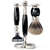 Taylor of Old Bond Street Scheerset Mach3 Pure Badger Edwardian Zwart (3-delig) Taylor of Old Bond Street Scheerset Mach3 Pure Badger Edwardian Zwart (3-delig)