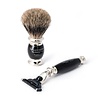 Taylor of Old Bond Street Scheerset Mach3 Pure Badger Edwardian Zwart (3-delig) Taylor of Old Bond Street Scheerset Mach3 Pure Badger Edwardian Zwart (3-delig)