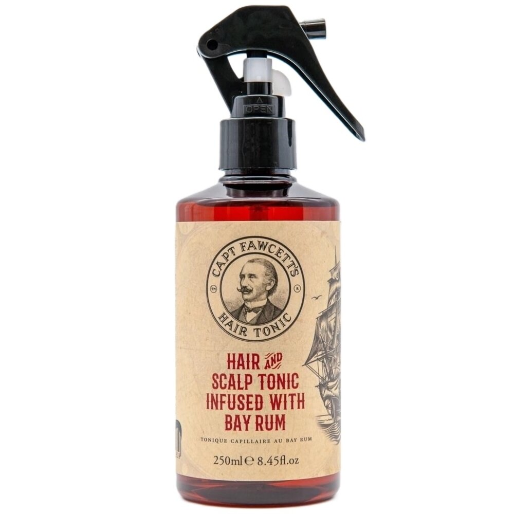Captain Fawcett Bay Rum Hair Tonic 250 ml Mannenzaak.nl