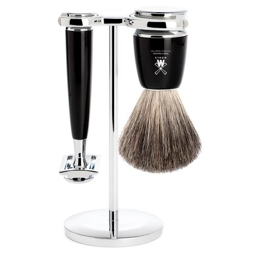 Muhle Scheerset Rytmo Zwart (3-delig) Muhle Scheerset Rytmo Zwart (3-delig)