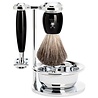 Muhle Scheerset Vivo Zwart (4-delig) Muhle Scheerset Vivo Zwart (4-delig)