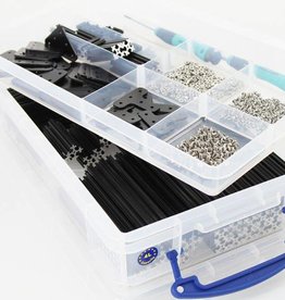 OpenBeam - 15x15mm aluminum profile OpenBeam Precut Kit in-a-box Black