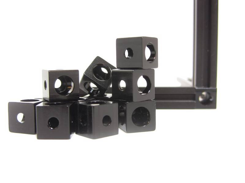 MakerBeam - 10mmx10mm Black Premium MakerBeam Starter Kit