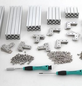 MakerBeamXL - 15x15mm aluminum profile MakerBeamXL Regular Starter Kit Clear
